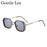 2026 Lunettes de soleil Steampunk carrées pour hommes, monture en métal polygonale, petites lunettes de soleil punk noires pour la conduite