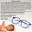 SHINU Lunettes pour enfants 2025 Monture en plastique PPSU Anti-lumière bleue Verres d'ordinateur Lunettes roses pour enfants Monture sans correction