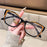 4-Piece Set of Contrasting Cat Eye Reading Glasses, Anti Blue Light for Women, Fashionable Reading Glasses for Mobile Phones