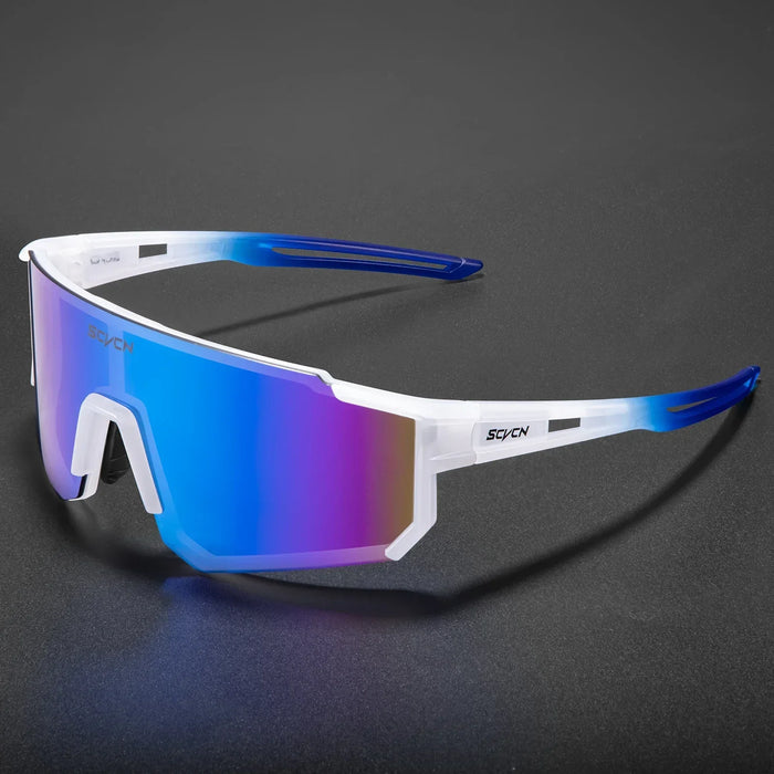 SCVCN New Cycling Sunglasses Men MTB Riding Glasses Women Outdoor Sports UV400 Running Hiking Sunglasses Bike Bicycle Eyewear