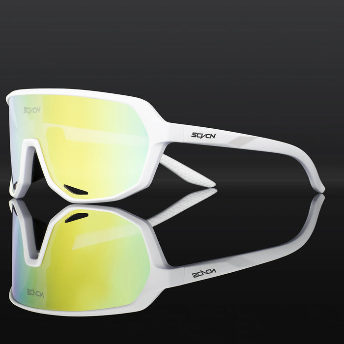 Scvcn - Photochromic Cycling Glasses for Men Bicycle Eyewear Mountain Bike Cycling Goggles UV400 MTB Road Sunglasses Women