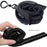 Silicone Snorkel Soft Flexible Foldable Easy-Breath Anti-Drop Adults Scuba Diving Freediving Swim Training Easy Carry for Travel