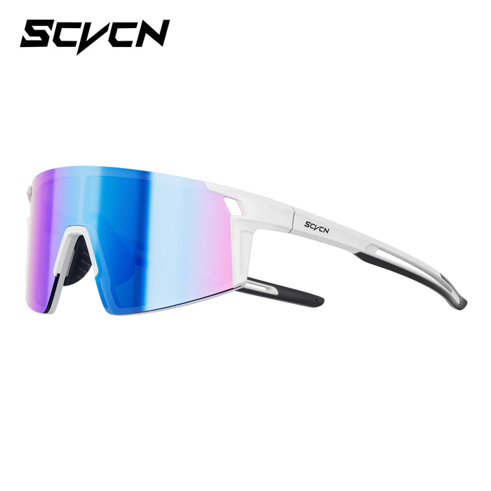 SCVCN Outdoor Sports Polarized Sunglasses Men Women UV400 Protection Eyewear Road Running Drving Fishing Goggles Cycling Glasses