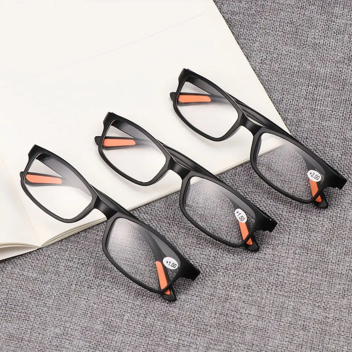 Unisex Reading Glasses Female Male Ultra-light Magnifying Diopter Elder Flexible Eyeglass Vision Care Eyewear +1.5 2.0 3.0 4.0