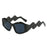2023 New Curved Legs Cat Eye Sunglasses Women Trending Punk Vintage Shades Brand Designer Gafas Luxury Sun Glasses Eyewear UV400