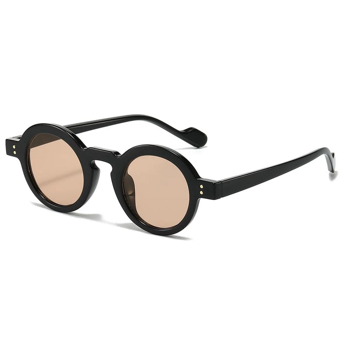 Retro Small Oval Sunglasses Women Men Round Shades Fashion Eyewear Luxury Sun Glasses UV400 Brand Oculus Female Gafas
