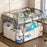 Waterproof Double Layer Transparent Multi Tier Medicine Storage Box Home Bedroom First Aid Storage Container