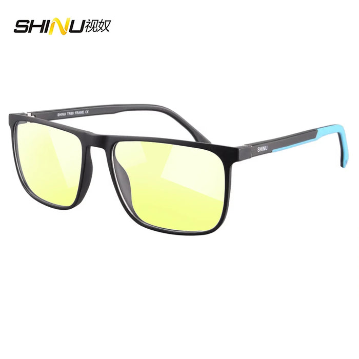 Presbyopic Men Reading Glasses 2.0 Intelligent Blue Light Lenses Blocking Harmful Light Only New Technique Blue Light 4.0