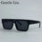 Gafas de sol cuadradas Steampunk polarizadas de gran tamaño para hombre 2025, marca de lujo, montura grande, gafas de sol para hombre, gafas retro clásicas UV400