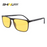 SHINU Red Sleeping Glasses Blue Light Blocking Good rest Computer Glasses For Men Blue Light Filter Orange Tinted Glasses