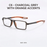 Men's Classic Full Frame Reading Glasses Clear Lens Comfortable Wear Ultra-Lightweight Frame Suitable Home Office Use Great Gift