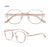 Men Women HD Lens Reading Glasses Retro Presbyopia Eyewear Eyeglasses Fashion Anti-blue Light Far-sighted Prescription +1.0 +4.0