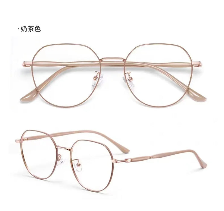 Men Women HD Lens Reading Glasses Retro Presbyopia Eyewear Eyeglasses Fashion Anti-blue Light Far-sighted Prescription +1.0 +4.0