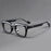 2025 New Square Reading Glasses Men Black Frame Presbyopia Eyeglasses Women Far Sight Optical Eyewear Diopters 0~+4.0 Spectacles