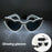 Nuevas gafas estilo Cyberpunk geniales, decoración de fiesta luminosa, gafas de sol LED que brillan, para fiestas en bares, raves y bailes