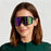 SCVCN Men Women Outdoor Bike Cycling Glasses UV400 Sport Sunglasses Mountain Bicycle Riding Eyewear Driving Fishing Running