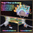 4-24Pcs LED Headbands Glow Party Light Up Headband for Birthday Wedding Favors Rave Costume Headpiece for Women Men Halloween