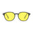 Round Frame Yellow Lens Night Vision Glasses for Men Women Ultralight Blue Light Blocking Eye Protection Eyewear for Driving
