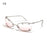Fashion Y2K Wrap Around Sunglasses for Women Men Rimless Sun Glasses 2000'S Punk Sunglasses Goggles Shades UV400 Eyewear