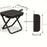 Compact Portable Folding Camping Stool Durable Iron Frame Lightweight for Picnic Fishing Hiking