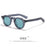 HBK Vintage Simple Round Men Sunglasses Small Frame High-Quality Acetate Frame Sun Glasses Women Party Travel Outdoor Glasses