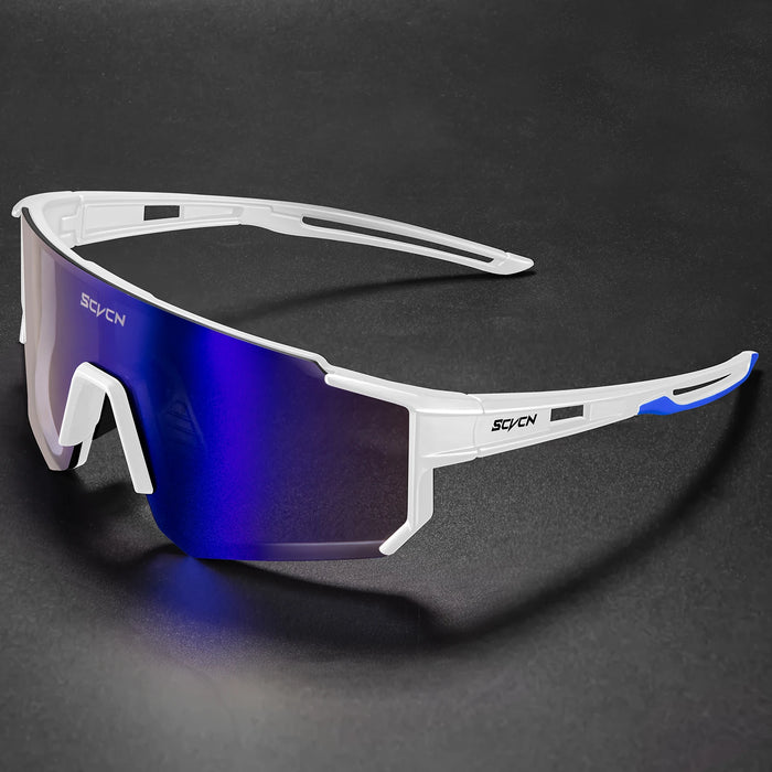 SCVCN UV400 Cycling Glasses for Men MTB Sunglasses Mountain Bike Bicycle Eyewear Women Sports Goggles Road Speed Skating