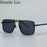 Gafas de sol punk cuadradas de gran tamaño para hombre 2026, marca de lujo, retro, doble puente, gafas de sol para hombre, estilo Steampunk, para conducir, protección UV400