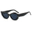 Fashion Cat Eye Candy Colors Sunglasses Women Retro Brand Designer PUNK Eyewear Men Trending Sun Glasses UV400 Y2K Oculus