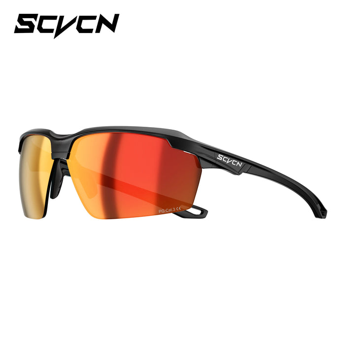 SCVCN Photochromic Cycling Sunglasses Marathon Running Glasses Men Outdoor Sports Women Driving Bicycle Bike Eyewear New