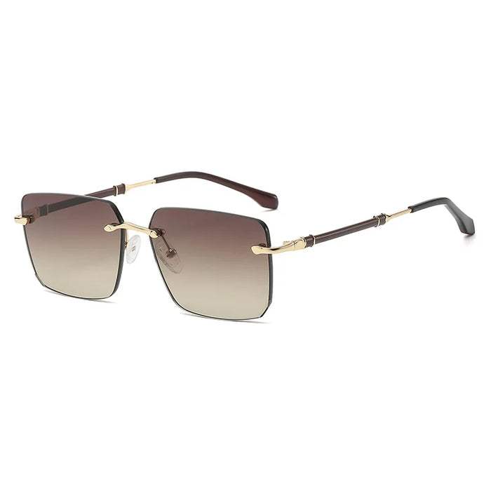 New Men's Trimmed Square Sunglasses 2022 Fashion Cover Men And Women Trend Sunglasses European And American Star Glasses