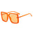 New Oversized Square Sunglasses Women Hollowed-out Boundless Vintage Designer Sun Glasses Shades UV400 Men Luxury Male Female