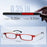 Reading Glasses Women Men TR90 Blue Light Blocking Anti UV/Eyestrain Foldable Compact Readers Ultra Thin Lightweight Folding
