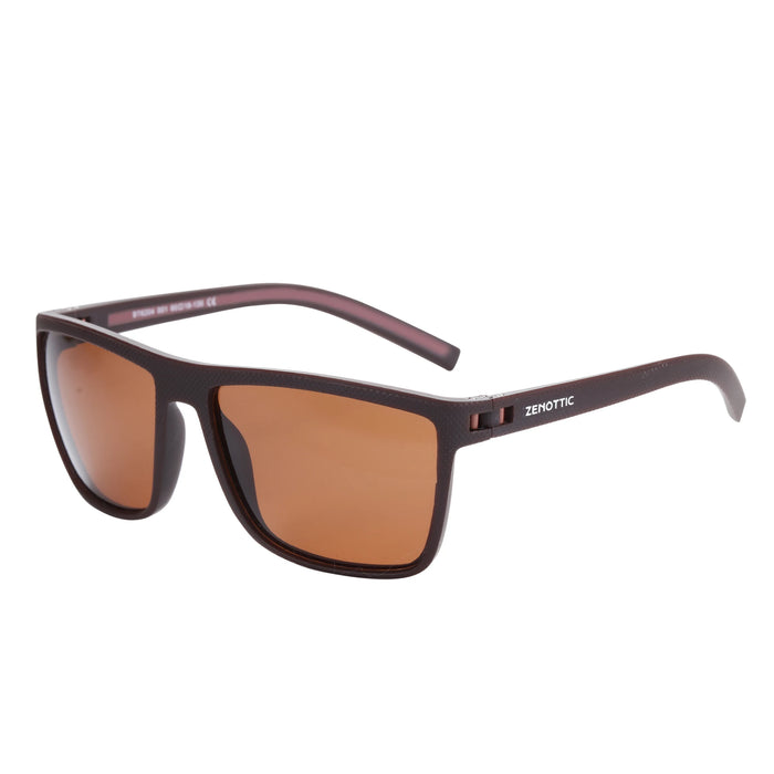ZENOTTIC Retro Square Polarized Prescription Sunglasses Fashion Lightweight TR90 Progressive Optical Sun Glasses for Women Men