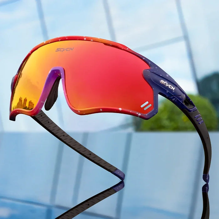 SCVCN New Cycling Glasses UV400 Polarized Bicycle Goggles Man Woman Sports Runing Skiing Riding Sunglasses MTB Bike Eyewear