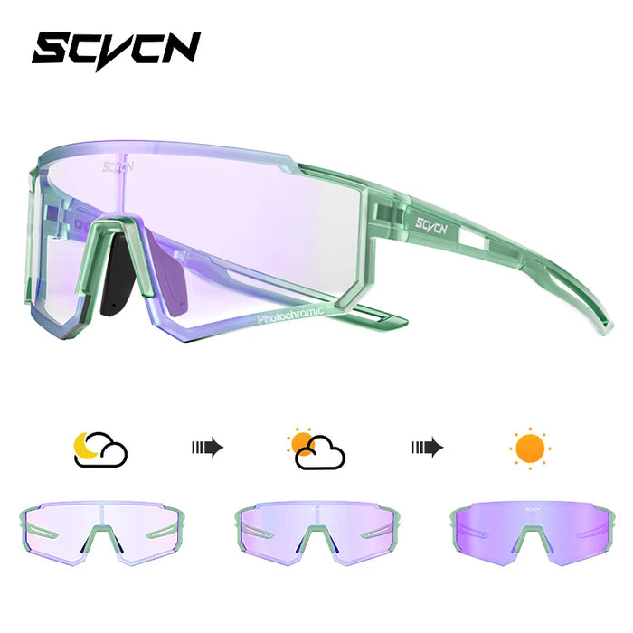 SCVCN MTB Bike Bicycle Camping Golf UV400 Glasses Women Baseball Fashion Street Sunglasses for Men Sport Y2K Cycling Glasses