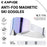 KAPVOE Magnetic Snow Goggles Double Layer Anti-Fog UV Protection for Skiing Snowboarding High-definition Clarity Unisex Skiing