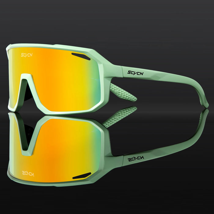 SCVCN Sports Photochromic Sunglasses Men Outdoor Bicycle Cycling Glasses Women Driving Bike Eyewear UV400 Climbing Goggles