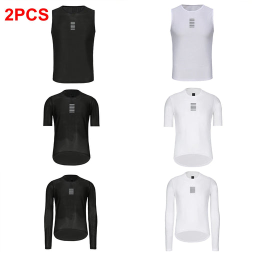 Sous-vêtement de cyclisme à manches longues Rsantce 2024, maillot de sport pour vélo, sous-couche de course.