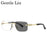 Gafas de sol fotocromáticas sin montura vintage para hombre 2026, de diseñador de lujo, cuadradas, sin montura, con cabeza de leopardo, gafas de sol para conducir, con sombra.