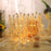 20-200Pcs Light Up Wedding Sparklers Wedding Wands Ribbon Streamers LED Silk Fairy Wands with Bells for Birthday Concert Raves