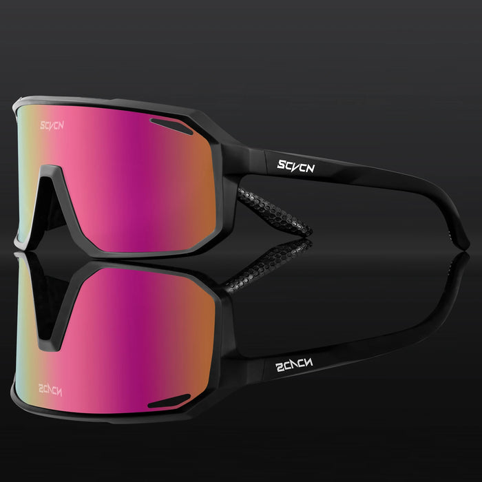 SCVCN Cycling Glasses UV400 Photochromic Sunglasses Men Sun Mountain Bike Road Bicycle Eyewear Sports Running MTB Cycle Gogg