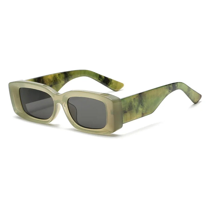 Colorful Square Sunglasses Women Wide Glasses Legs Men Travel Rectangle Shades Male Female Gafas Oculos Retro Brand UV400