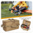 Sac de rangement pour réservoir de gaz de camping en plein air, grande capacité, sac à outils pour piquets de terre, sac de kit d'ustensiles de cuisine de pique-nique pour bidon de gaz