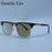 2026 Lunettes de Soleil Carrées de Luxe Designer Homme Classique Vintage Monture Métal Noir Or Lunettes de Soleil Steampunk Conduite