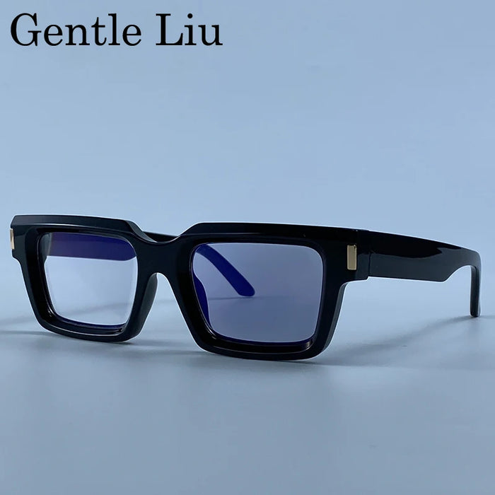 Photochromic Steampunk Square Sunglasses Men 2026 Luxury Designer Vintage Punk Sun Glasses Hip Hop Streetwear Driving Eyewear