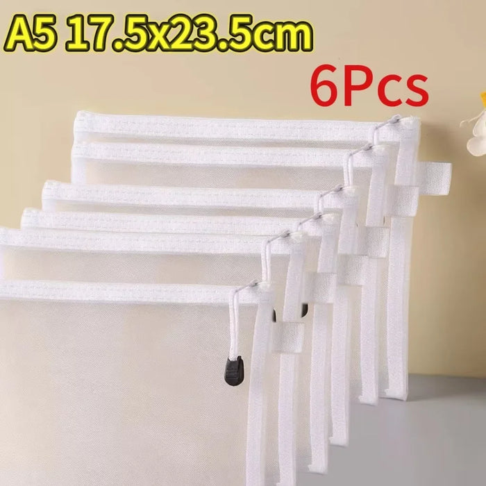 Nueva Bolsa de Almacenamiento de Puzles, Bloques de Construcción Infantiles, Juguetes Pequeños, Bolsas de Clasificación Especiales, Bolsas de Malla Transparente con Cremallera