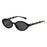 Retro Small Oval Sunglasses Women Men Rivets Shades Fashion Eyewear Luxury Sun Glasses UV400 Brand Oculus Female Gafas