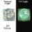 Luminous Glitter Gel Face Body Art Makeup UV Glow in The Dark Waterproof Long Lasting for Party Rave Festival Cosmetic Tool