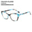 Lot de 3 lunettes de lecture œil-de-chat à fleurs pour femmes, ensemble de lunettes de presbytie tendance de couleurs dégradées et à motifs floraux mixtes