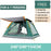 Goture 4/6 Person Automatic Camping Tents Outdoor Waterproof Large Space Quick Open Tent